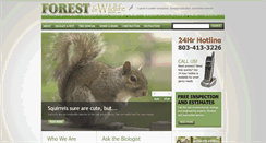 Desktop Screenshot of forestandwildlife.com